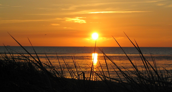 Abend am Dser Strand