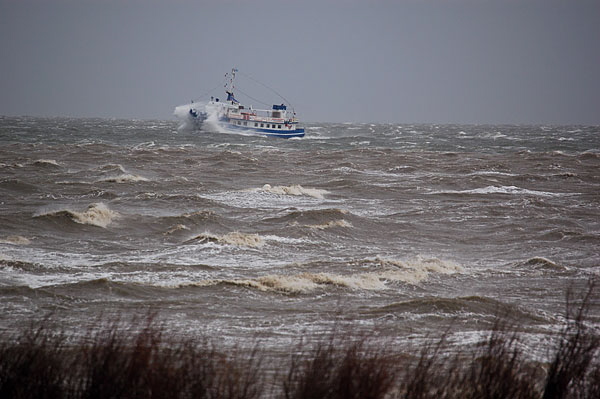 Jan Cux vor dem D�ser Strand 